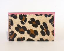Pink & Leopard print Dora Purse with Pink edges