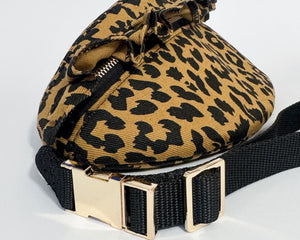 Leopard Print Marnie Frill Bumbag & Crossbody Bag