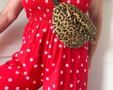 Leopard Print Marnie Frill Bumbag & Crossbody Bag
