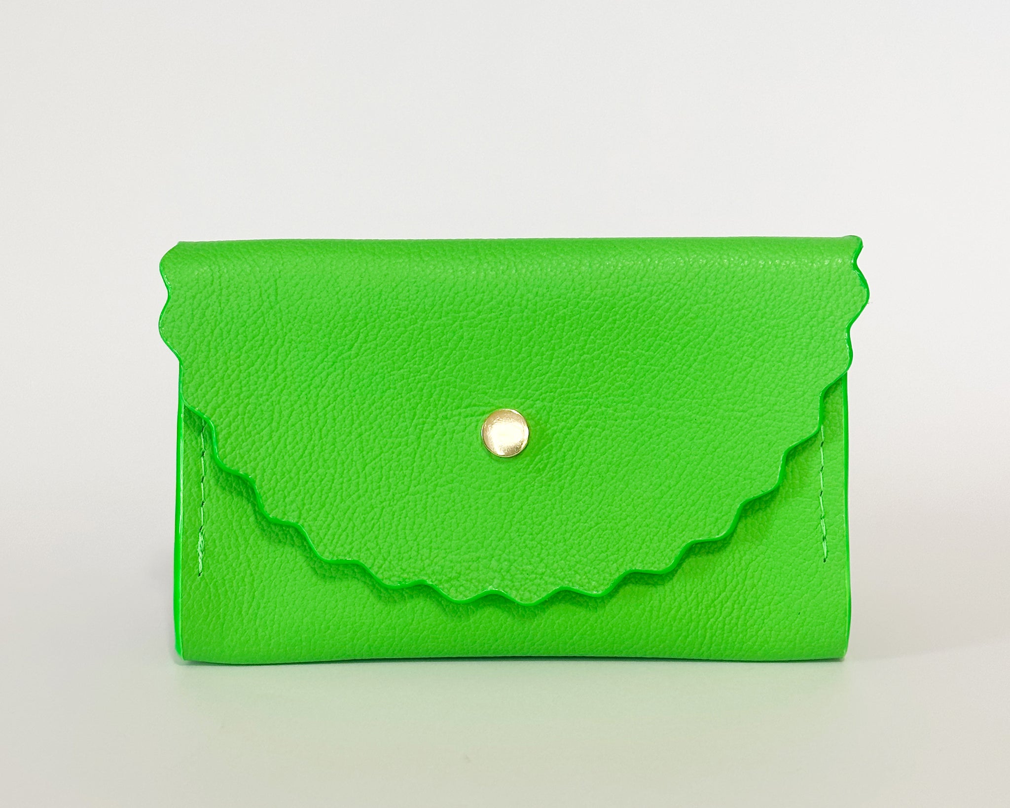 Black and Neon Green Patty Woven Chain Bag – Belo