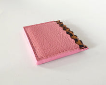 Pink & Leopard Print Dora Cardholder with Pink Edges